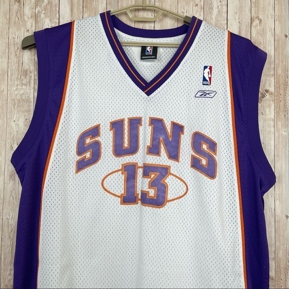 Reebok NBA Phoenix Suns Steve Nash Vintage Sleeveless Jersey Size XXL Men - Picture 2 of 14